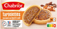 Tartelette caramel chocolat lait éclats de caramel 125G