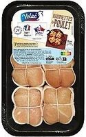 PAUPIETTES DE POULET x4 - 520g PF