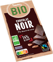 Tablette BIO dégustation Chocolat noir - 100g