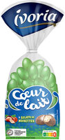 Sachet petits œufs fun fourrage lait et éclats de noisettes - 200g