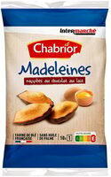 Madeleines coquille nappées de chocolat au lait x10