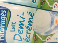 Lait demi écrémé