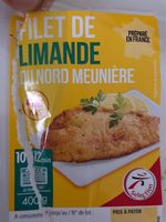 Filet de limande du nord meuniere