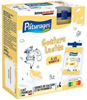 DESSERTS LACTES VANILLE 4X85 G - P'tits Prods