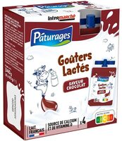 DESSERTS LACTES SAVEUR CHOCOLAT 4X85 G - P'tits Prods