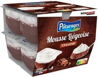 Mousse liegeoise chocolat 8x80g
