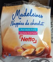 Madeleines Nappées de chocolat