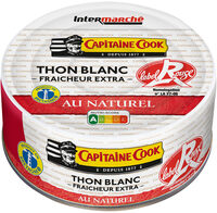 Thon blanc LABEL ROUGE au naturel 160g