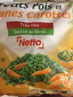Petits pois tres fins et carottes 1kg