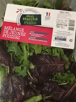 Mélange de jeunes pousses