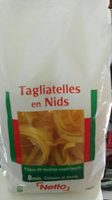 Tagliatelles en nids