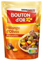 Sachet 200g Mélange d'Olives dénoyautées avec Lupin