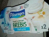 Yaourt à la grecque brebis nature