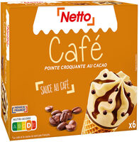 Cône café (G) sauce au café x6 - 120mL