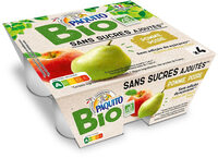 COUPELLES Purée de fruits Pommes poires SSA - BIO - 4 x 100 g