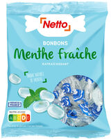 Netto - Bonbons menthe fraîche à l'arôme naturel de menthe - 400g