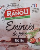 Émincés de porc rôtis