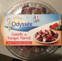Salade de poulpe mariné