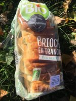 Brioche en tranche pure beurre