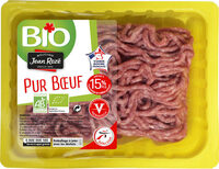 Viande hachée façon bouchère 15% mg bio