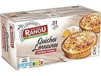 Quiches lorraine *8 800g