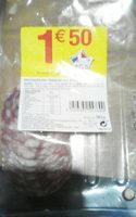 Saucisson sec tranché aux noisettes