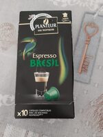 Capsules de café espresso brésil