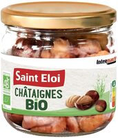 BOCAL Châtaignes entières à sec - BIO - 195 g / 370 ml