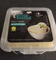 Glace vanille au lait de coco