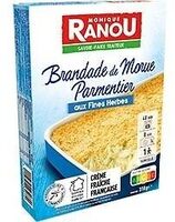 Brandade de morue parmentier aux fines herbes 310g RANOU