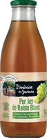 Jus de raisin blanc du languedoc roussillon
