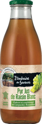 Jus de raisin blanc du languedoc roussillon