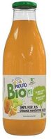 Pj orange mandarine raisin bio verre 75cl