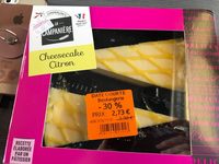 Cheescake citron