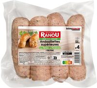 ANDOUILLETTES SUP HERBES DE PROVENCE (SAISONNIER d'avril à septembre) 4x125g RANOU