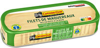 Filets de maquereaux au vin blanc BIO 1/4 176g