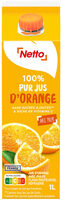 Pur jus orange pulpe brique 1l
