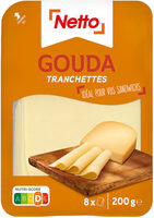 Gouda tranche 200g