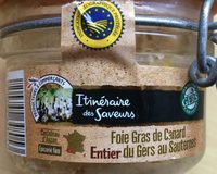 Foie gras de canard entier du Gers au Sauterne