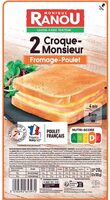 Croque monsieur poulet