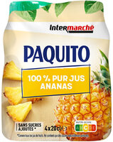 Pj ananas pet 4x20cl
