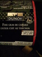 Foie gras de canard entier cuit au torchon