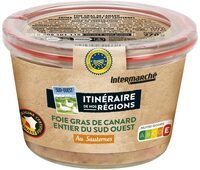 Festif 2025 - foie gras de canard entier au sauternes igp sud-ouest - bocal le parfait - 270g