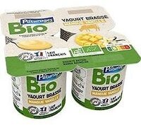 Yaourt brasse mangue vanille bio