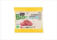 Steak haché Biologique UVC 21 5% 2x100g