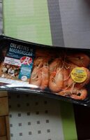 Crevettes entières cuites refrigerees