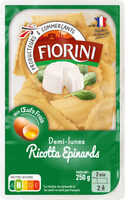 Demi-lunes ricotta épinards