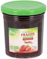 CONFITURE EXTRA de fraises 50% fruits - BIO