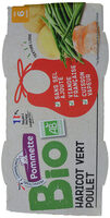 BOLS BIO Haricots verts Poulet 6 mois 2x200G