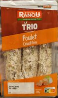Le Trio Poulet crudités